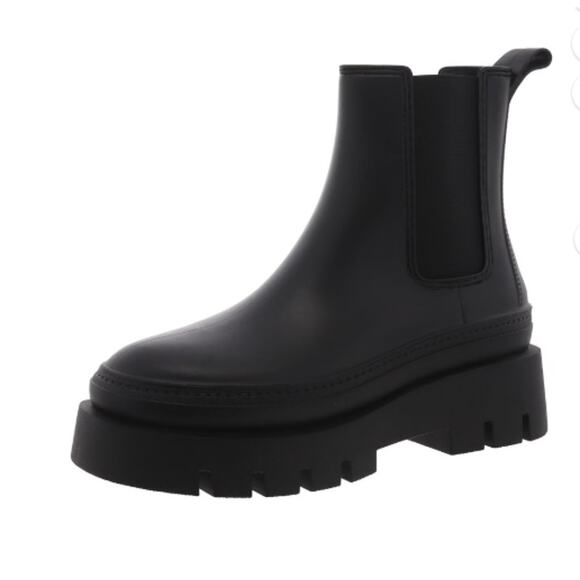 Jeffrey Campbell Womens Rain-Storm Chelsea Boots Pull On size 9 NWOB - Picture 1 of 9
